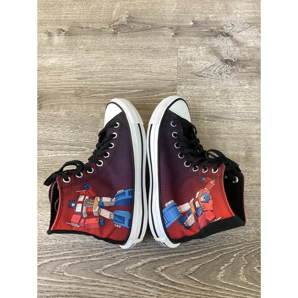 Converse Transformers Optimus Prime Chuck Taylor CTAS HI A11659C Mens Size 7 W 9 - Picture 9 of 12